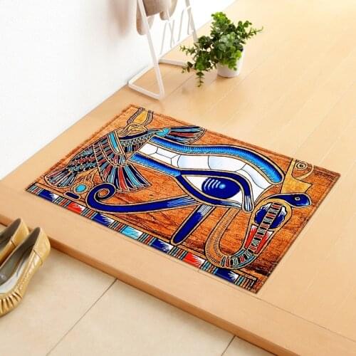Cartoons Printing Floor Mat Non Slip Geometry Entrance Door Mat Bedroom Carpet Balcony Carpet Corridor Kitchenr Rug Living Room
