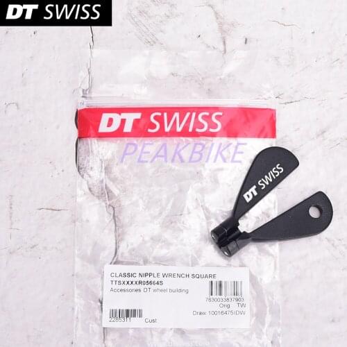 Original Dt Swiss Classic Nipple Wrench Multi-Sided Black Wheel group maintenance tools