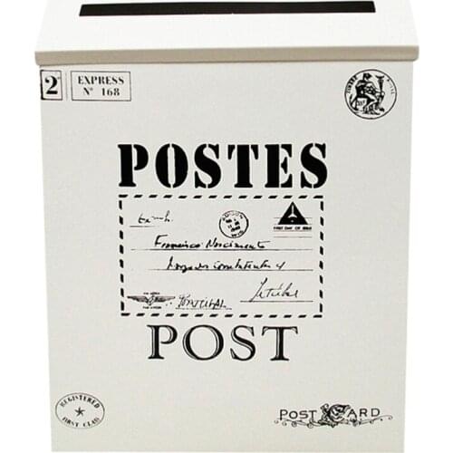 Post Box Mailbox Home Wall Decoration Ornament Creative Photo Prop