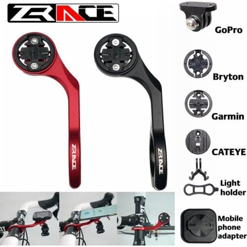 Bicycle Computer Stand Bike Handlebar Fixing Bracket Speedometer Camera Extended Bracket Cycling Bike Mount Accessories
