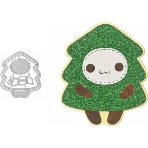 Sweet Christmas Tree Metal Cutting Dies For DIY Album Scrapbooking Crafts Embossing Making New 2019