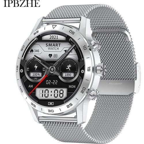 Ipbzhe Bluetooth Call Smart Watch Men ECG Blood Oxygen Music Sport Smart Watch Women Android SmartWatch For HuaWei Iphone Xiaomi