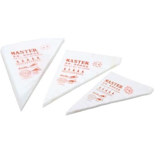 Free Shipping 100Pcs/Set Disposable Pastry Bag Piping Cake Pastry Cupcake Decorating Bags Bakeware Cookie Cutter