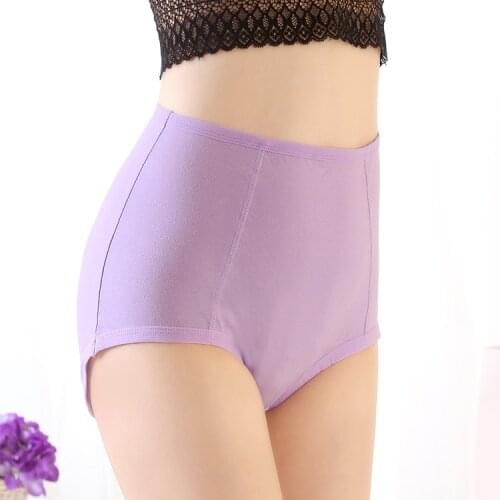 55KG-115KG)Large Size High Waist Panties for Women Underwear Ladies Big Size Briefs Plus Size Transparent Sexy Lace underpant