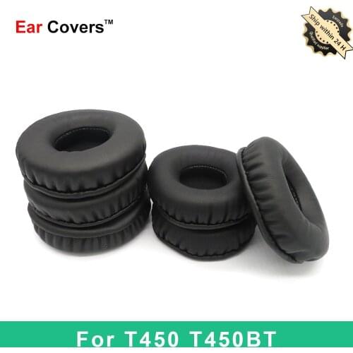 Ear Pads For JBL T450 T450BT Headphone Earpads Replacement Headset Ear Pad PU Leather Sponge Foam