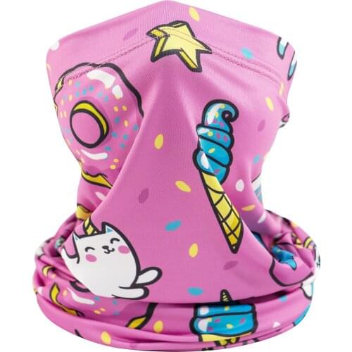 Bassdash Kids’ UPF50+ UV Protection Neck Gaiter Fishing Cycling Hiking Multi Scarf Sun Protector for 3-13 Years Old Boys Girls