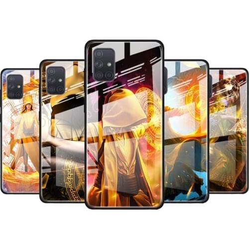 Marvel Ancient One for Samsung Galaxy S21 Ultra A71 A51 4G 5G A91 A81 A41 A31 A21 A11 A01 Tempered Glass Phone Case