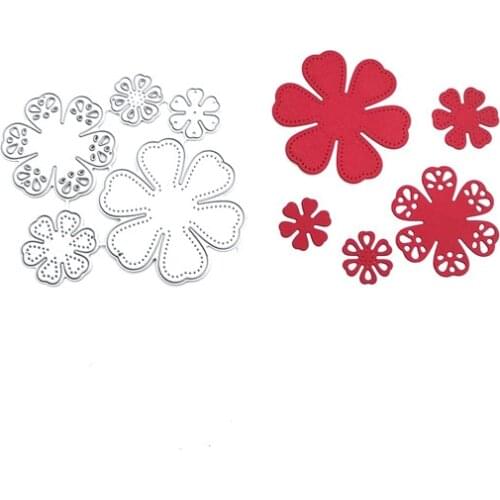 Julyarts Flower Embossing Folder Layering Dies Scrapbooking Craft Paper Supplies Making DIY Paper Craft