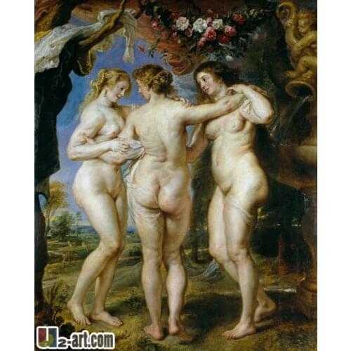 Canvas Prints (Peter Paul Rubens the Three Graces) Wholesale artwork modern painting wall decoration print on canvas13-Zjyh-(95)