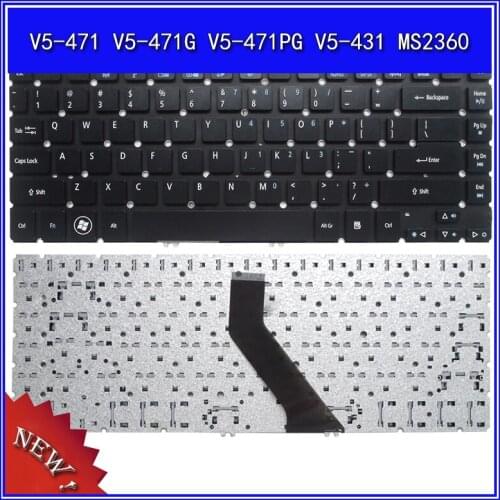 Laptop Keyboard for ACER V5-471 V5-471G V5-471PG V5-431 MS2360 Notebook Replace Keyboard