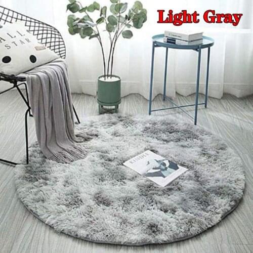 European Long Hair Living Room Carpet Sofa Coffee Table Bedroom Room Bay Window Bedsid Ruge Carpet Luxury Furry Baby Nursery