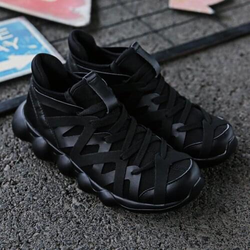 Large Size Lightweight Massive Sports Shoes for Men Sneakers Black Mens Sport Shoes Women Running Shoes Man Athletic GMD-0848