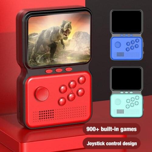 M3 Protable 3 Inch Mini Game Controller Handheld 16 Bit Retro Game Console Built-in 900+ Classic Games Rechargable Game Machine