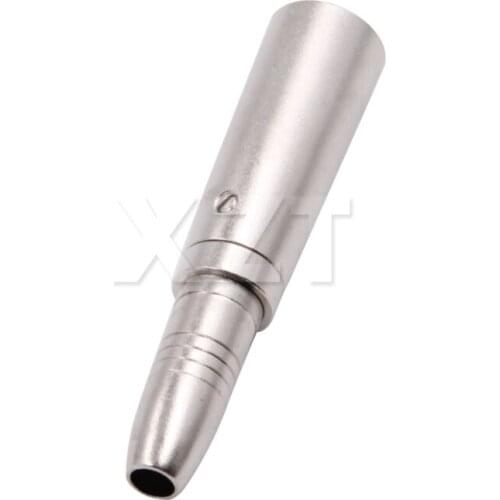 AT Mic Metal Adapter 3 Pin XLR Male Plug to 1/4 Inch 6.35mm Jack Audio Cable Mono Female Jack Audio Cable 1PCS NEW