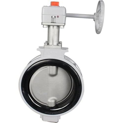 Wholesale Japan KITZ G-10XJME 5/10K aluminum butterfly valves,center drive disc,gear operated