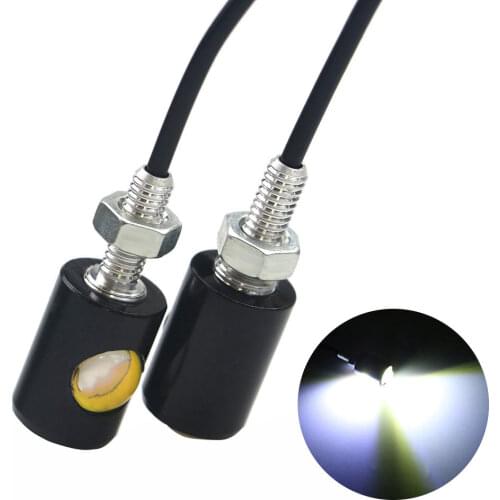 Universal 12VDC Motorcycle Mini LED Turn Signal Eagle Eye Shape Turn Indicators Safely High Brightness Motorcycle Turn Signal