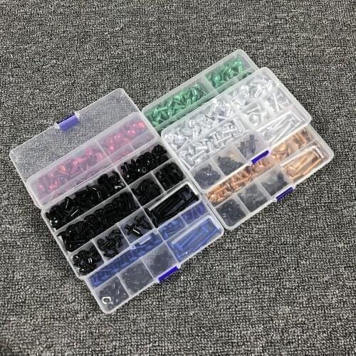 Universal Fairing Bolts Kit Fastener Clips Screws fit for Yamaha FZ6R FZ1S FAZER FZ6 FZ8 XJ6