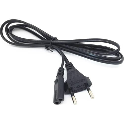 US /EU Plug 2-Prong AC Power Cord Cable Lead FOR Sony PLAYSTATION PS 2 PS 3 Xbox Sega Model AC-E5220 AC/DC Power Adapter