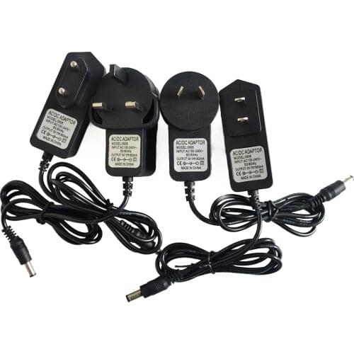 9V800mA Guitar Effect Pedal Power Adapter Negative Center EU US AU UK Plug for Choose Electric Guitar Effects Accessories