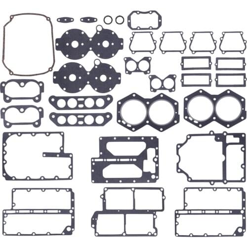 CITALL 30pcs 391300 18-4303-1 Gasket Kit Fit For Powerhead Johnson Evinrude V4 Crossflow 1977-1990 1991 1992 439085 9-64112