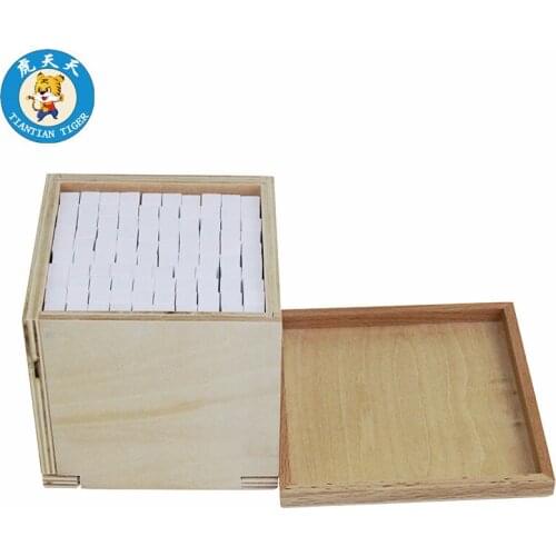 Baby Montessori Toys Math Learning Early Educational Wooden Toys Volume Box With 1000 Cubes