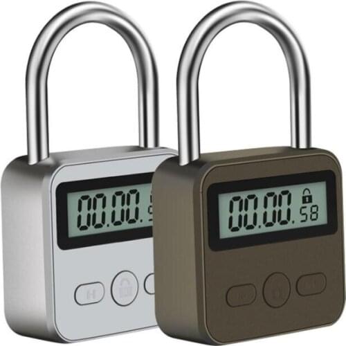 Electronic Digital Time Lock Bondage Timer Locks Handcuffs Mouth Gag Chastity Device Timing Switch Adult Games Accessories Sex 9