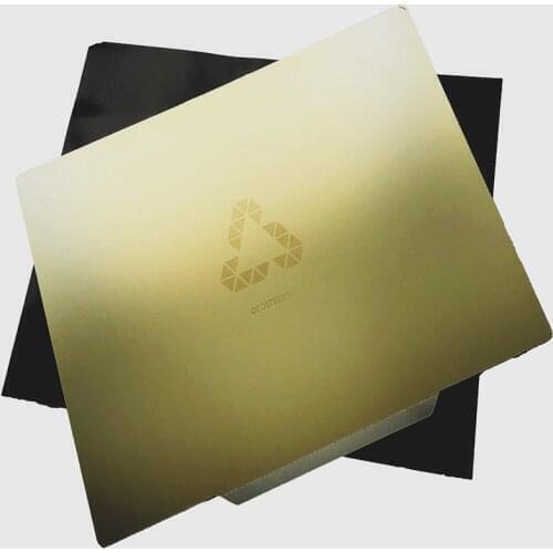 ENERGETIC Custom 200x270mm Qidi X-Plus Flexible Build Plate,Spring Steel Sheet applied PEI Print Bed +Magnetic Sticker