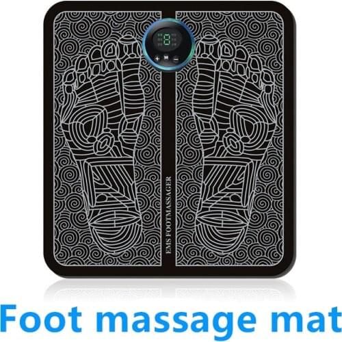 Tens fisioterapia foot massager mat massageador pes muscular Electric EMS Health Care relaxation terapia fisica massage salud