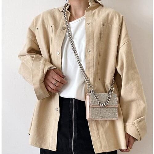 Summer New Mini Women Messenger Bag Designer Rhinestone Chain Shoulder Bag Woman Fashion Casual Square Womens Handbag 2021 New