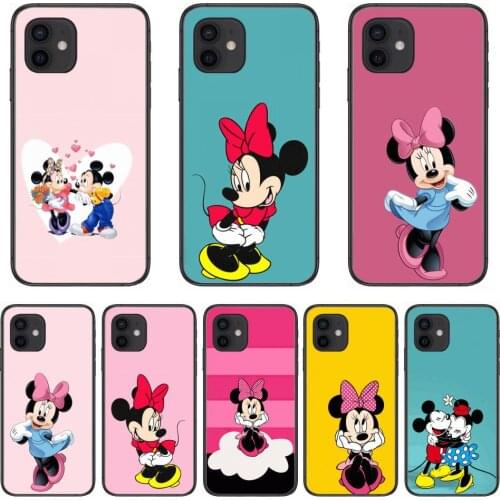 Disney Minnie Micky Mouse Fashion Phone Case cover For OPPO A91 9 83 79 92s 5 F9 A7X Reno2 Realme6pro 5 black tpu cell cover