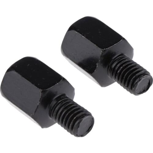 Motorcycle Mirror Adapters - RH 10mm to LH 8mm Counterclockwise Threaded