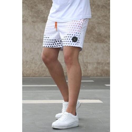 Dot Print Beach Shorts Mens Summer Swimwear Male beach swimming trunks Hot Summer Fashion Surf Hiking Outfits