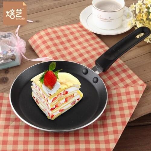 Flat Frying Pan Pancake Crumpet Fry Pan Flat Bottom Pot Frying Egg Pans