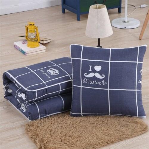 Pillow, quilt, dual-purpose cushion, car office, siesta pillow, bedside sofa, waist pillow, air conditioner quilt