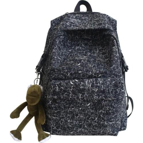 Personalized Printing Girl Backpack Bag Nylon Leisure Soft Bag Lady Casual Backpack Modern Urban Popular Women Bag