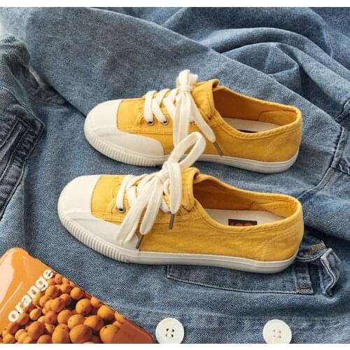 Maggies Walker Women Fashion Canvas Casual Shoes Lacing Spring Platform Out-door Casual Shoes Sweet Size 35-40