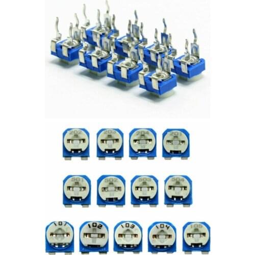 13 models each 10pcs Blue and white adjustable resistance platter Kit Set Trimmer Potentiometer variable resisto