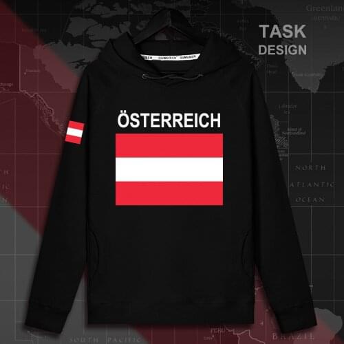 Austria Austrian AT AU men hoodie pullovers hoodies men sweatshirt thin new streetwear clothing hip hop tracksuit nation flag 02