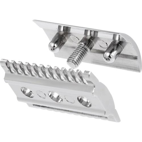 Safety Razor Head for Shaving Razor Barber Double Edge Shaving Safety Razor Open Comb Head Professional Beard Hair Shaving Tool
