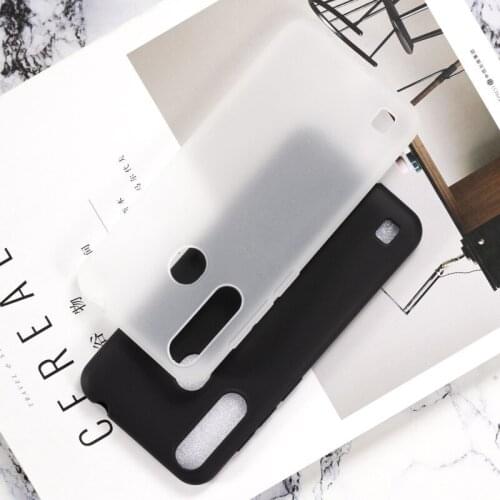 Cover for ZTE Blade A7 2020 FingerPrint case Silicone Soft Phone Case For Blade A7 A 7 a7 2020 FingerPrint case Shells Coque