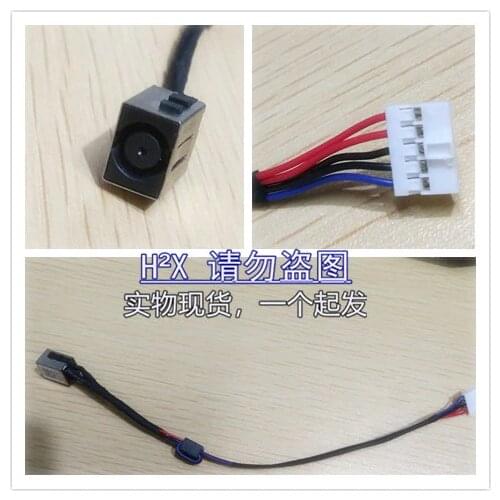 DC Power Jack with cable For Dell Inspiron 5540 5542 5545 5547 5548 laptop DC-IN Flex Cable 0M03W3
