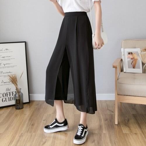 Cheap wholesale 2021 spring summer autumn new fashion casual Popular long women Pants woman female OL wide leg pants Py1481