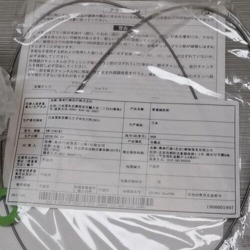 For Olympus Electronic Bronchoscope Cleaning Brush BW-15B Olympus Choledochoscope2.0 biopsy port cleaning brush bw-15b