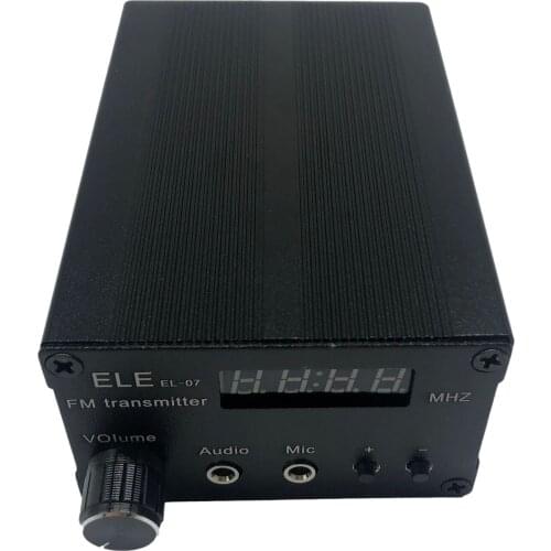 EL-07 Portable 5W Stereo Wireless Radio Transmitter Station FM Transmitter