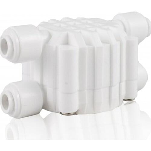 Water Filter Parts 1/4 "OD tube to Auto Shut Off 4 Way Valve Pressure Regulator Water purifier Reverse osmosis machine