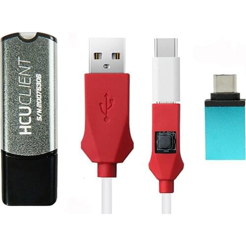 HCU Client HCU Dongle+Deep flash cable +DC Phoenix and Phone converter for Huawei DC unlocker upgrade version