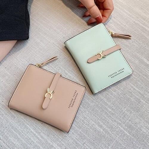 Small Wallet Women Mini Womens Wallet Womens Wallets and Purses Wallet for Women Multi-card Slots Short Bifold ID Card Holder