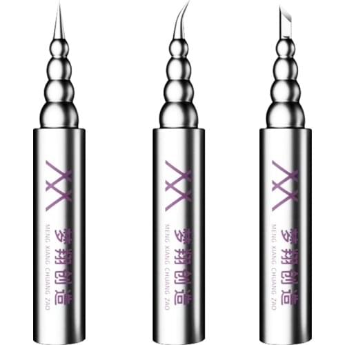 3pcs/lot Qianli 3D Pagoda Solder Tip Lead Free Welding Nozzle For 936 Electric Soldering Station Soldering Iron Welding Tools