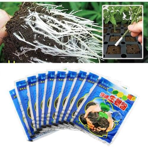 New 1PC Fast Rooting Powder Rooting Hormone Powder Improve Flowering Cutting Survival Rate Plants Grow Cut Dip Powder Fertilizer
