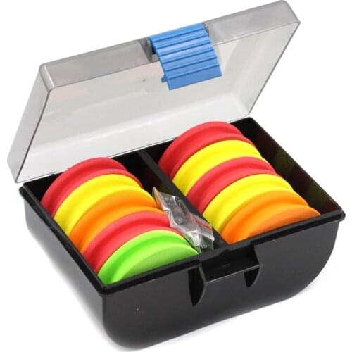 10 Set/ 40pcs EVA Foam Fishing Line Winder Organizers Rig Winders In Storage Box Rig System Sea Fishing-new